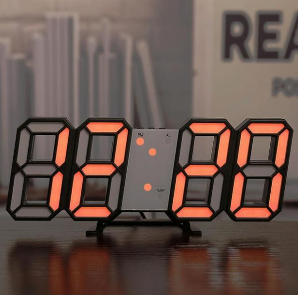 3D LED Clock