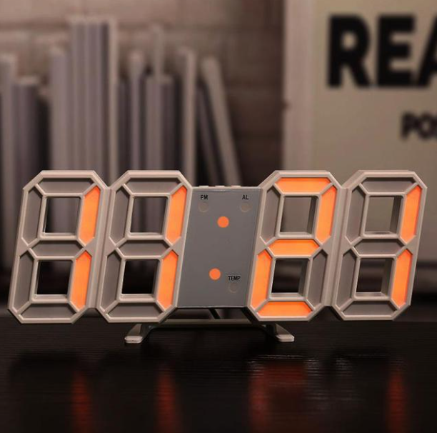 3D LED Clock