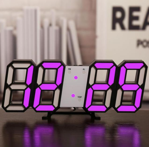 3D LED Clock