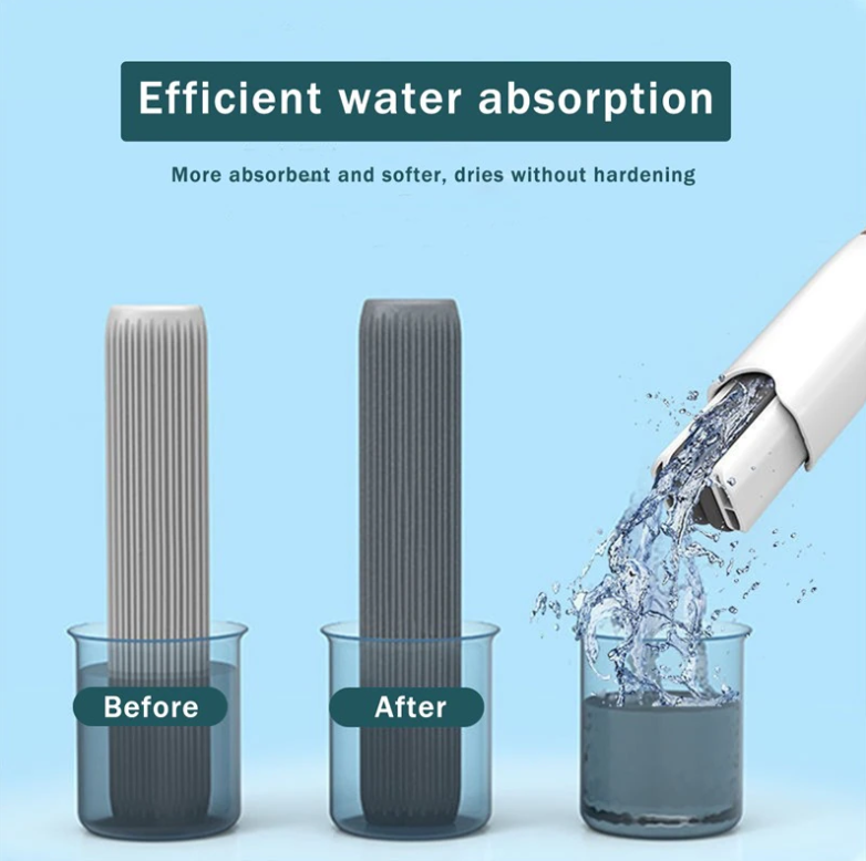 Mini Portable Mop Efficient Water Absorption